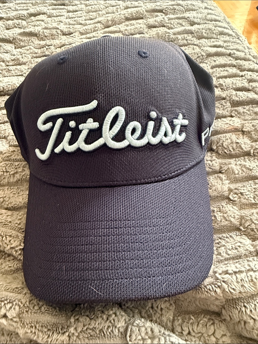 Titleist Navy Cap with White Script Logo